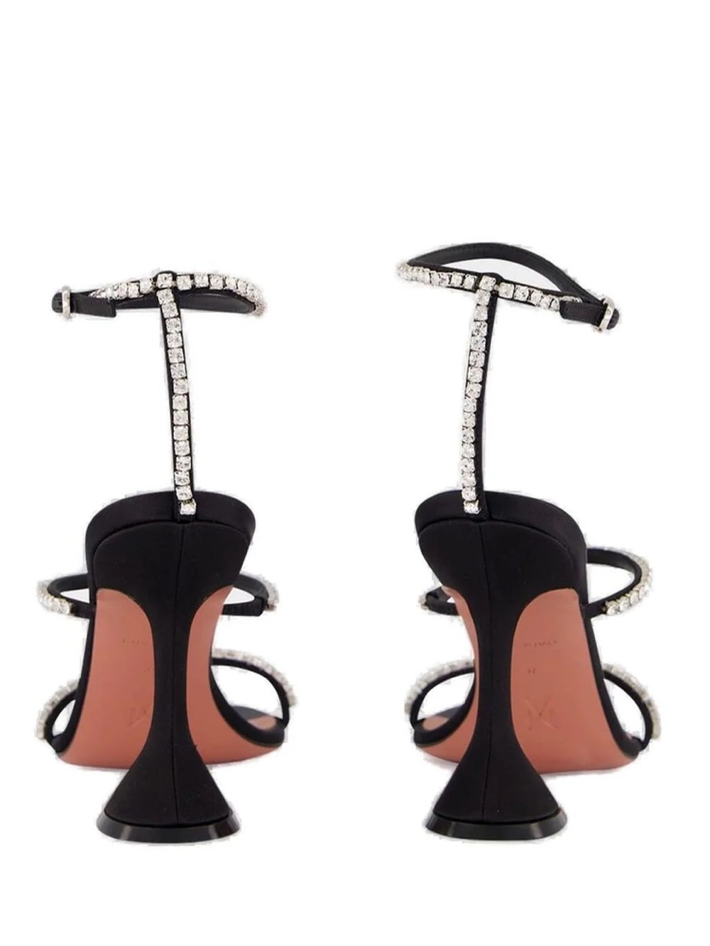 Amina Muaddi Crystal-Embellished Sandals – Size EU 37 - Picture 4 of 14